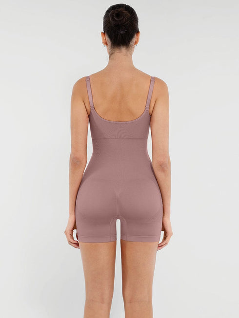 Well-in Vogue Seamless Bust Support Waist and Abdomen Shaping Butt Lifting Jumpsuit